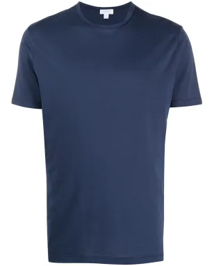 Sunspel クルーネック コットンTシャツ - ブルー - サムネイル1