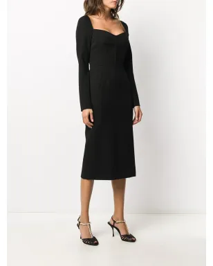 Dolce & Gabbana スイートハートネック シースドレス - サムネイル3