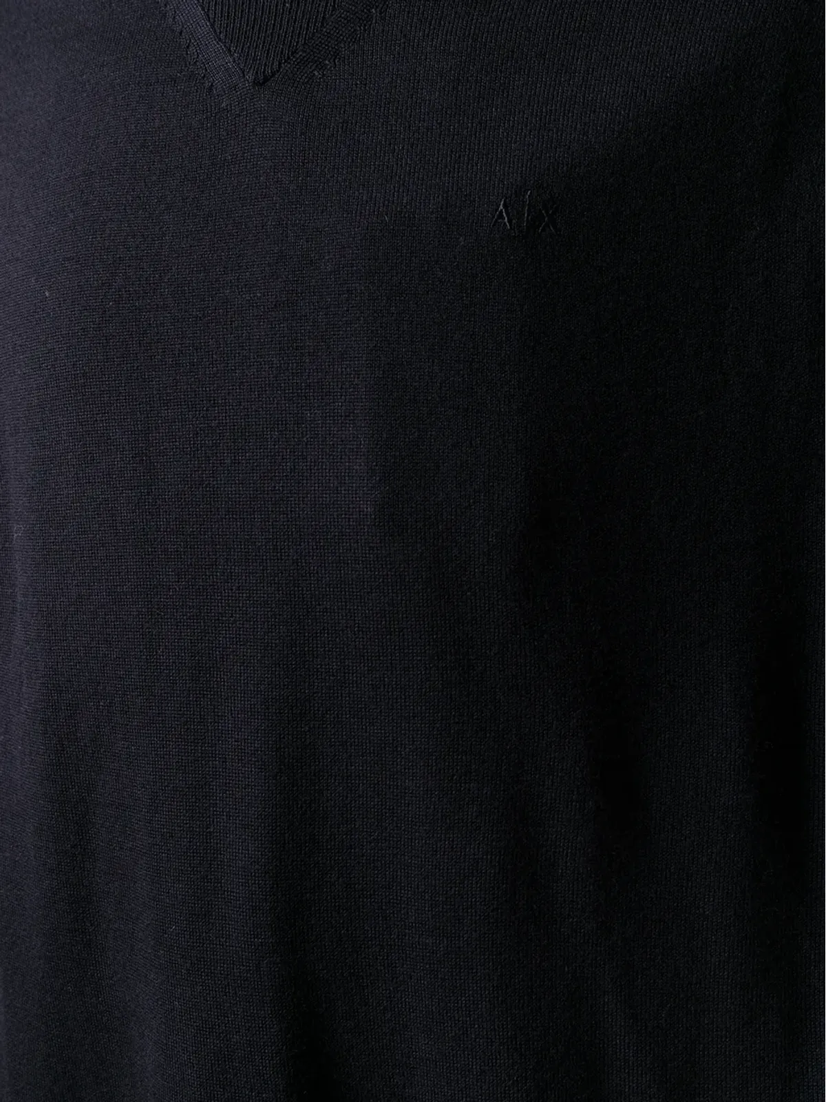Armani Exchange 刺繍ロゴ入り バージンウール ジャンパー - 画像5