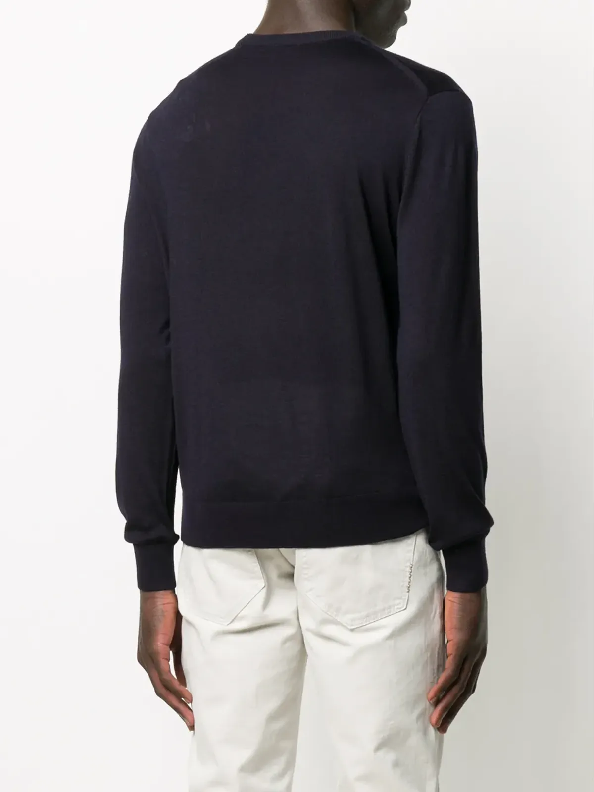 Armani Exchange 刺繍ロゴ入り バージンウール ジャンパー - 画像4
