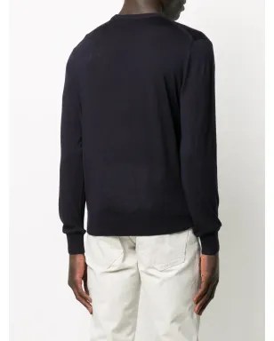 Armani Exchange 刺繍ロゴ入り バージンウール ジャンパー - サムネイル4