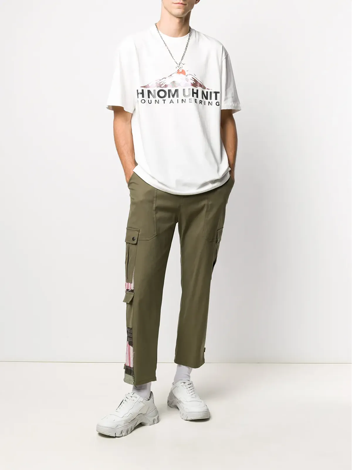 Ih Nom Uh Nit ロゴプリント コットン Tシャツ - ホワイト - 画像2