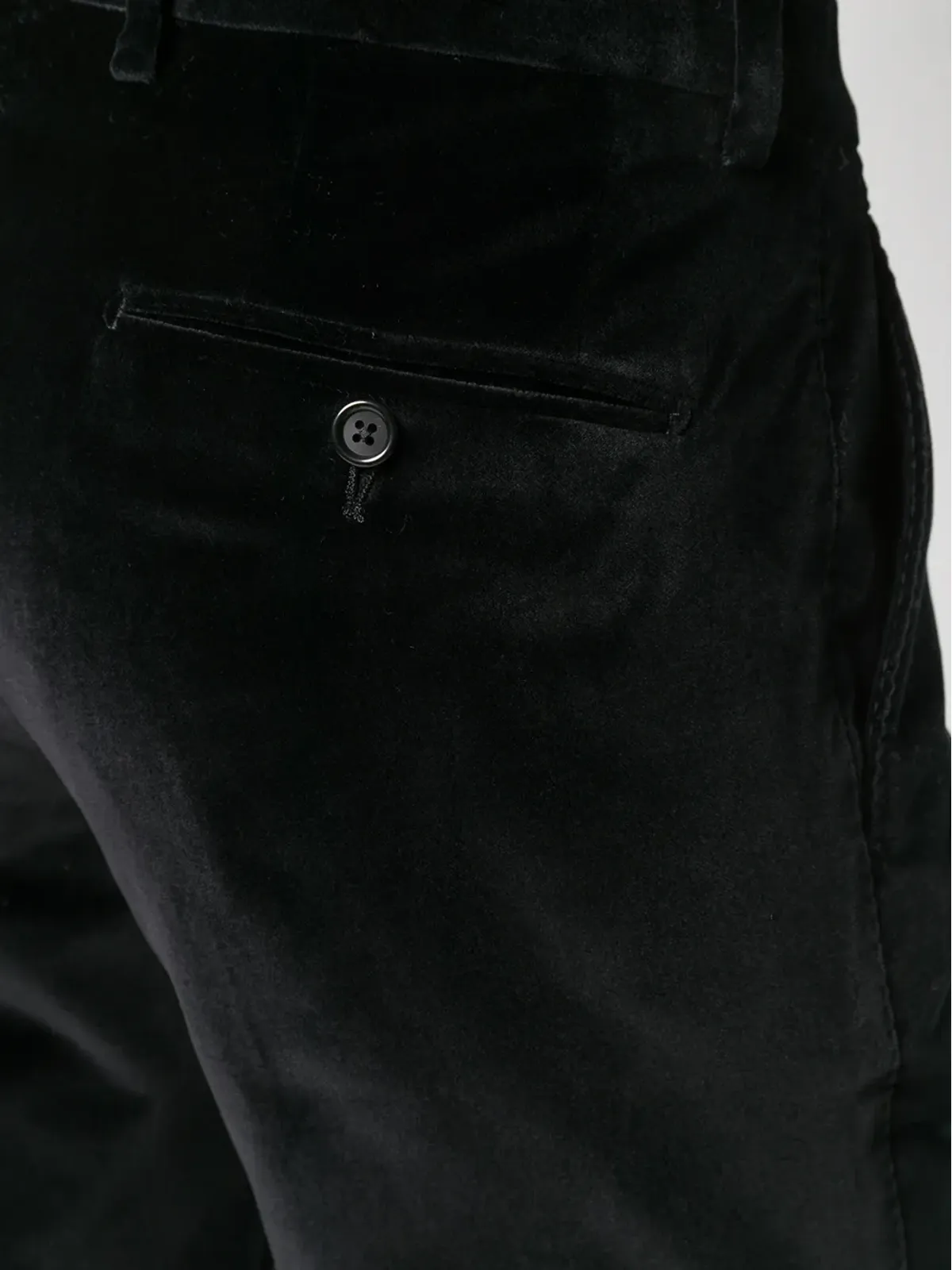 Dolce & Gabbana ベルベット仕立てのテーラードパンツ - 画像5