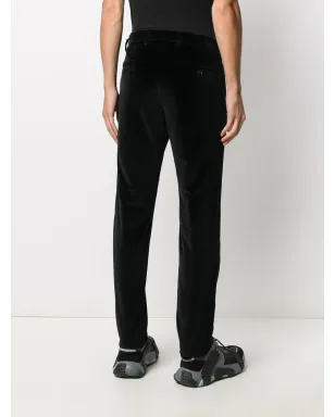 Dolce & Gabbana ベルベット仕立てのテーラードパンツ - サムネイル4