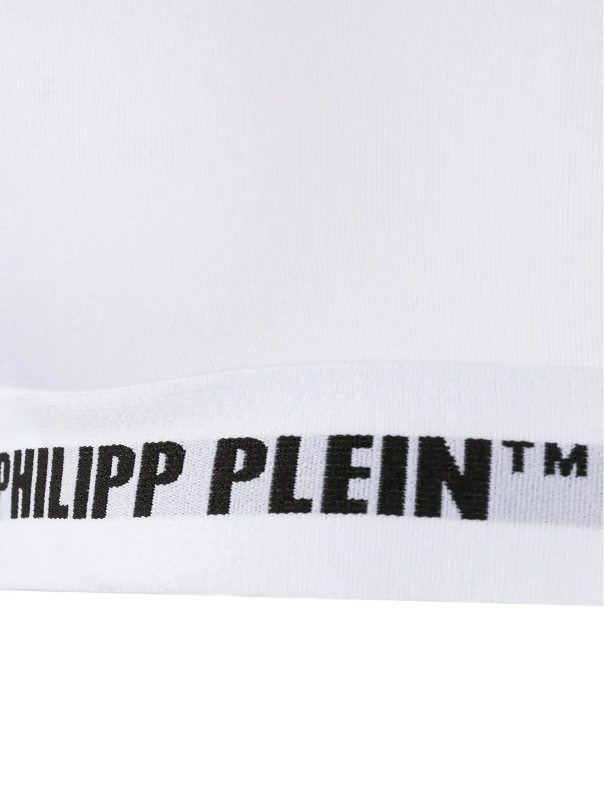Philipp Plein ロゴバンド スポーツブラ - 画像3