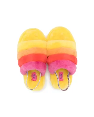 UGG Kids Fluff Yeah シアーリングサンダル - サムネイル3