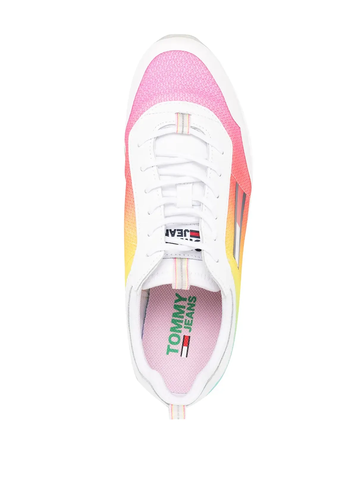 Tommy Hilfiger ロゴ グラデーションエフェクト スニーカー - ピンク - 画像4