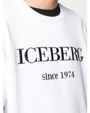 Iceberg クルーネック刺繍ロゴ ジャンパー - サムネイル5
