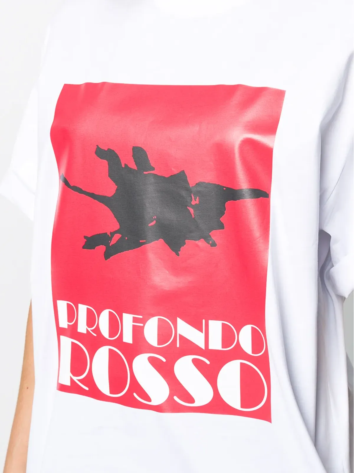 MSGM Profondo Rossa プリント Tシャツ - 画像5