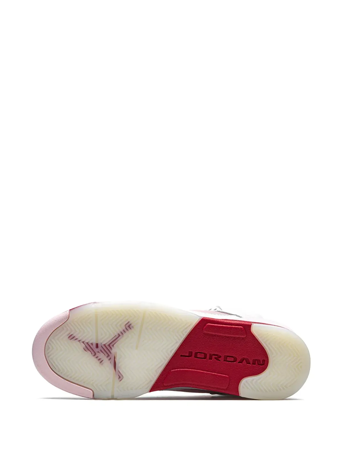 Jordan Kids Air Jordan 5 Retro "Pink Foam" sneakers - White - 画像4