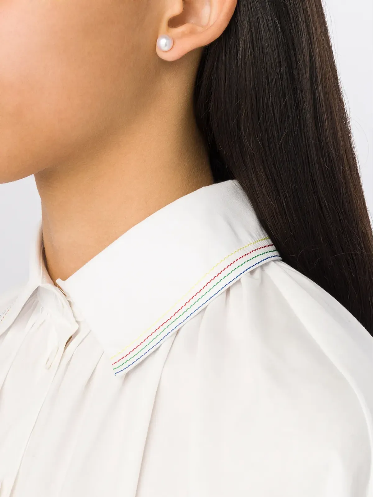 TASAKI 18ktホワイトゴールド アコヤ真珠 ピアス - 画像2