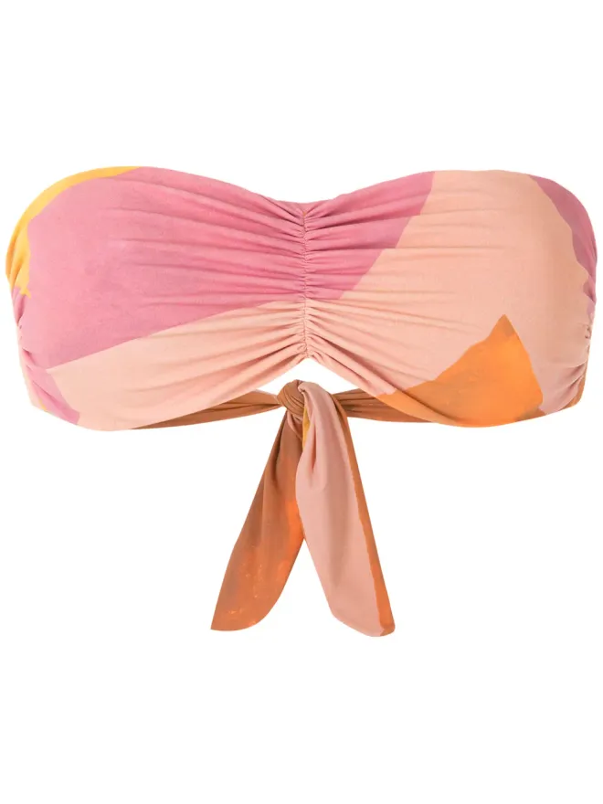 Clube Bossa Clube Bossa Venet ギャザー入りビキニトップの商品画像