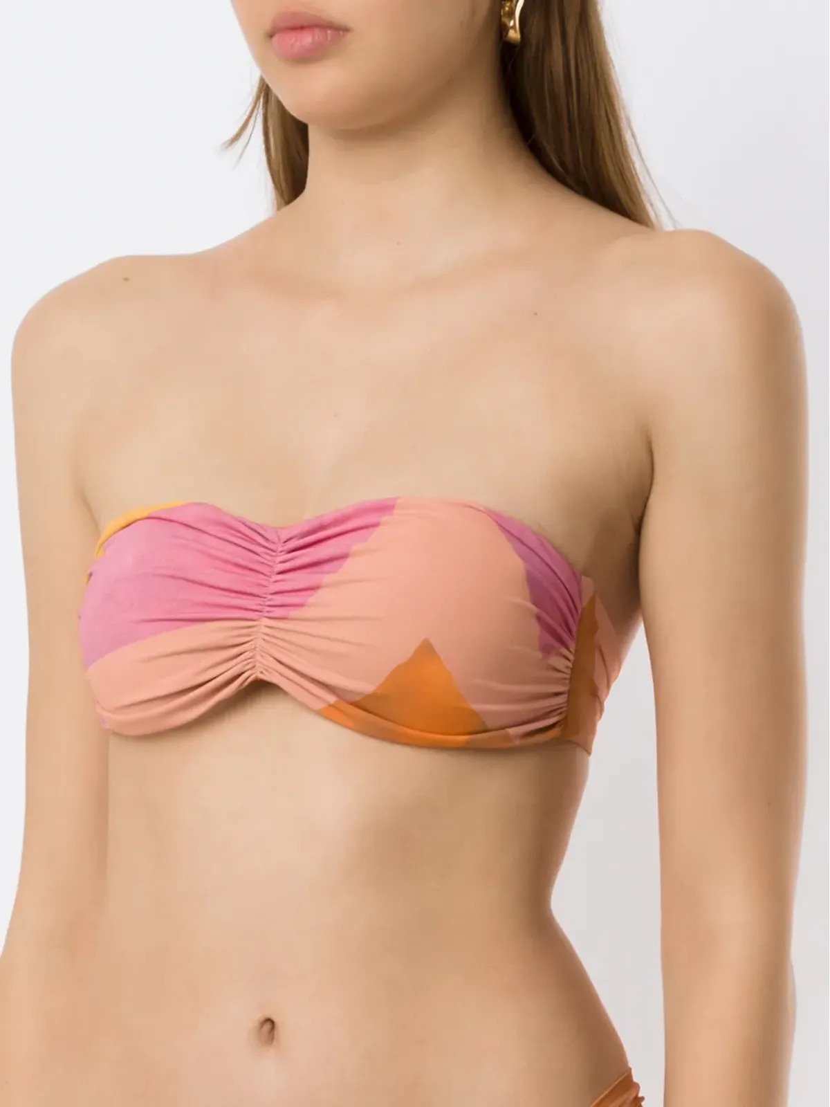 Clube Bossa Venet ギャザー入りビキニトップ - 画像3