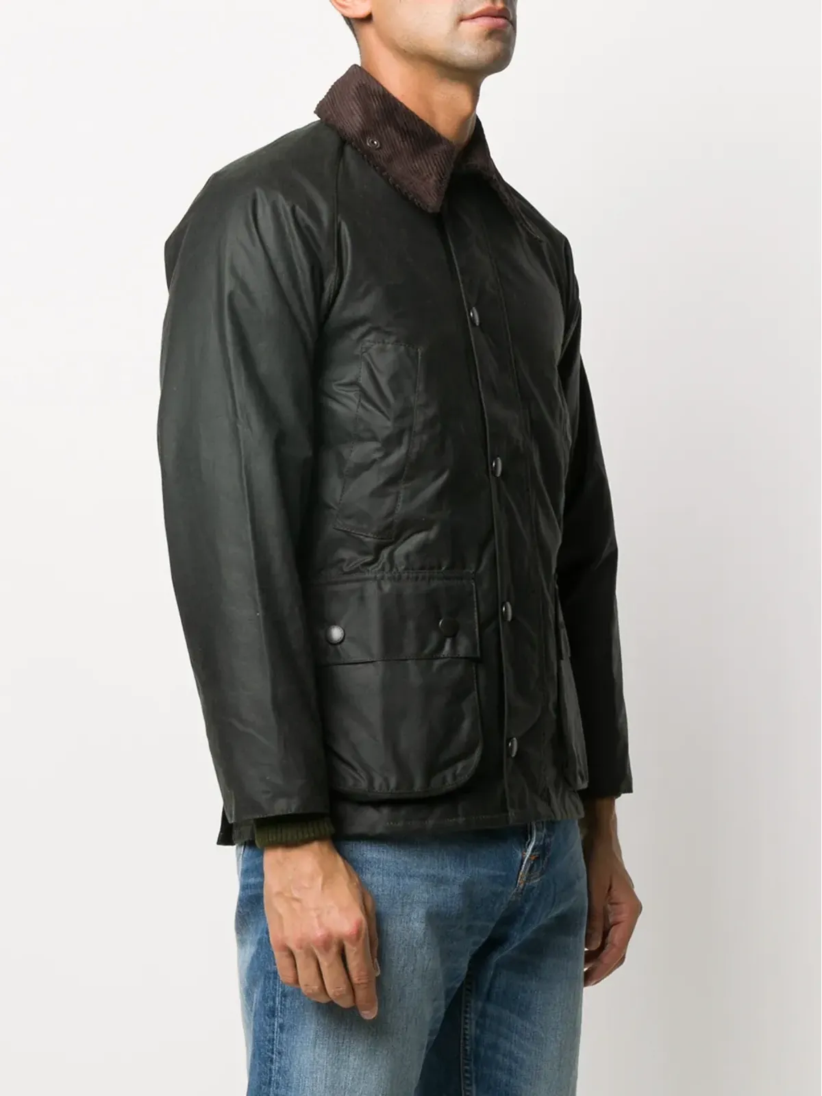 Barbour Bedale Waxed ジャケット - 画像3