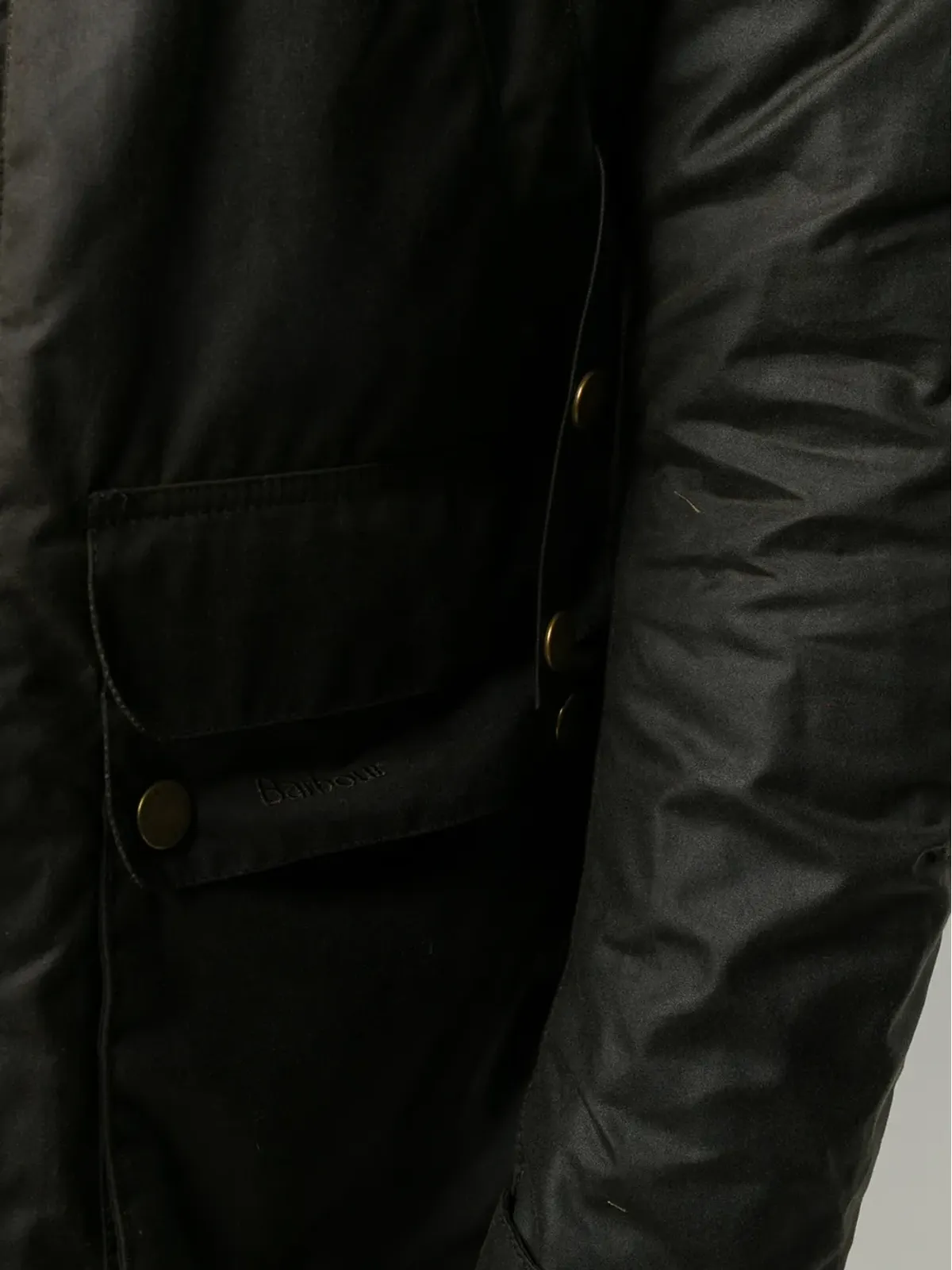 Barbour ゲーム・ワックスド・パーカージャケット - 画像5