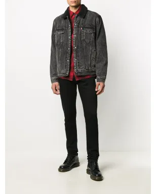 Levi's シェルパ・タイプIII トラッカー ジャケット - ブラック - サムネイル2