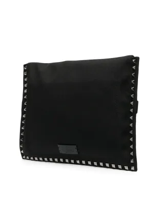 Valentino Garavani ロックスタッド レザー クラッチ - サムネイル3