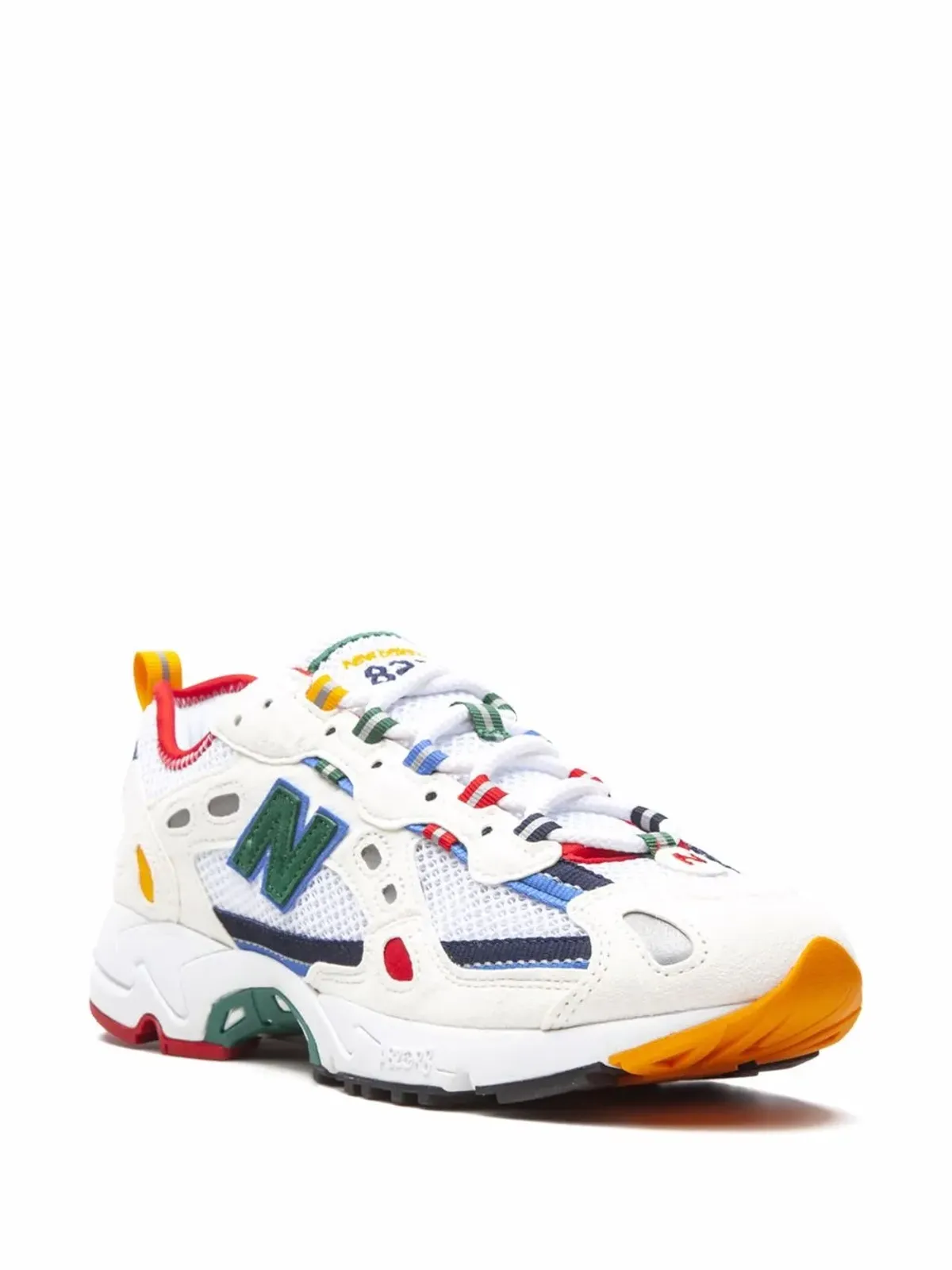 New Balance x Aimé Leon Dore 827 Abzorb ホワイト/マルチ スニーカー - 画像2