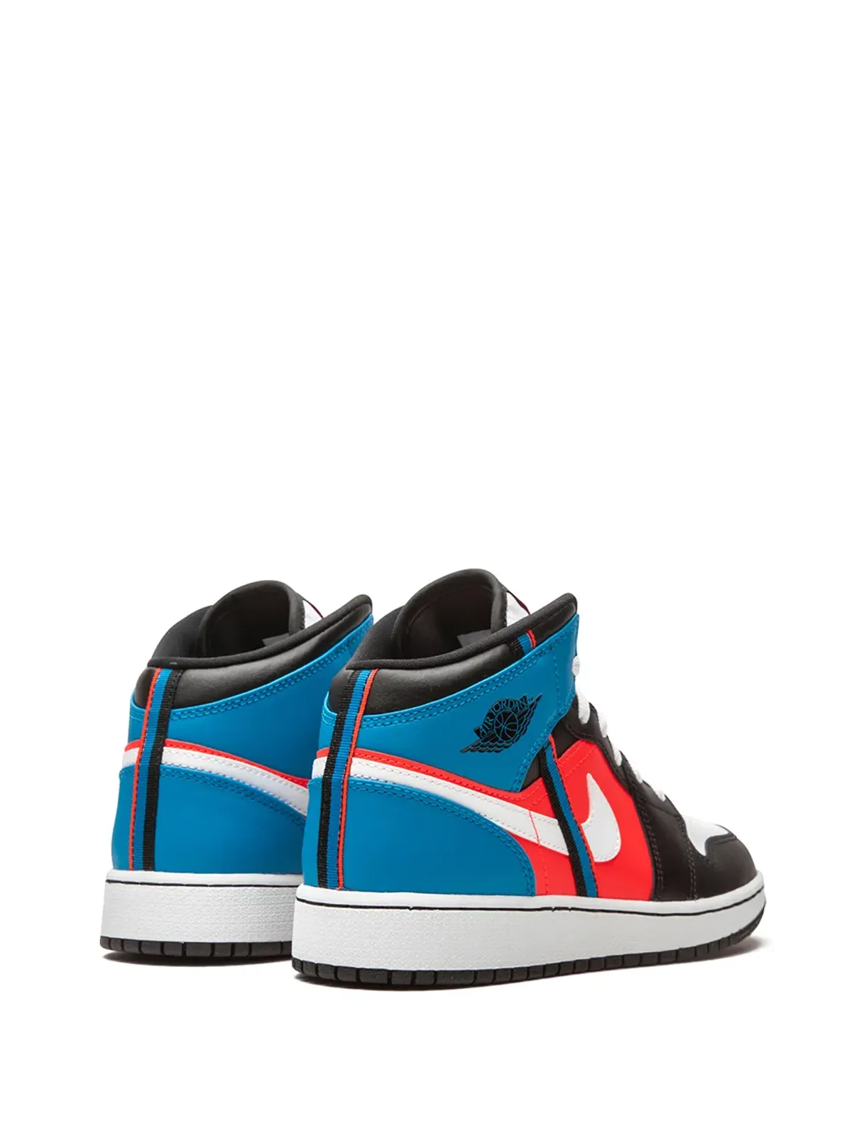 Jordan Kids Air Jordan 1 Mid "Game Time" sneakers - White - 画像3