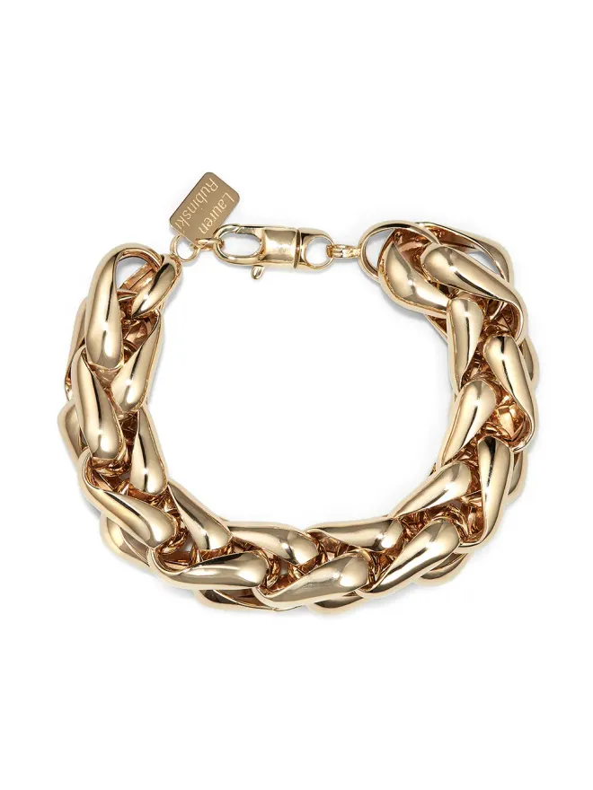 Lauren Rubinski Lauren Rubinski 14kt イエローゴールド チャンクチェーン ブレスレットの商品画像