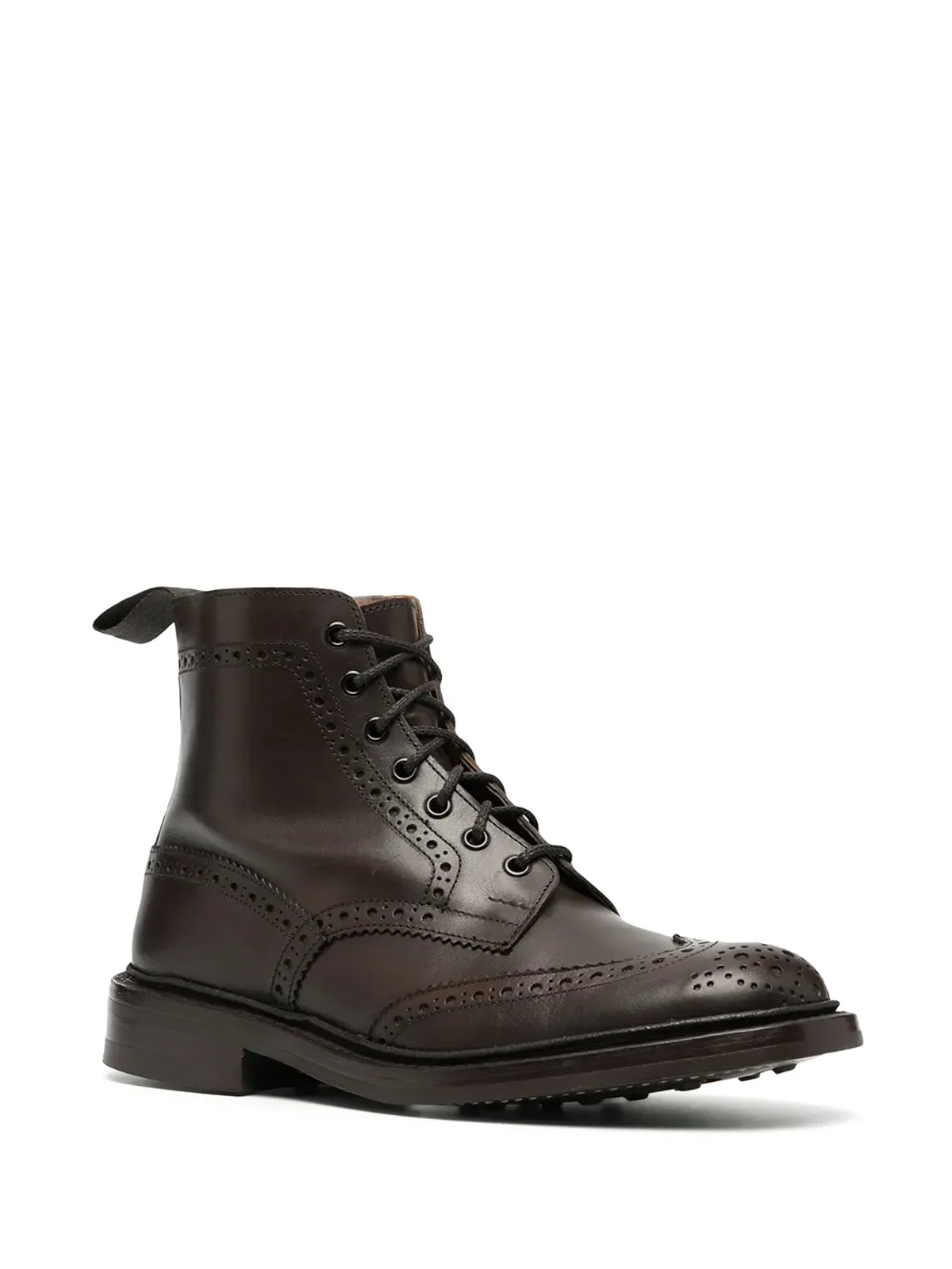 Tricker's バーンシュド・ブローグディテール・ブーツ - 画像2