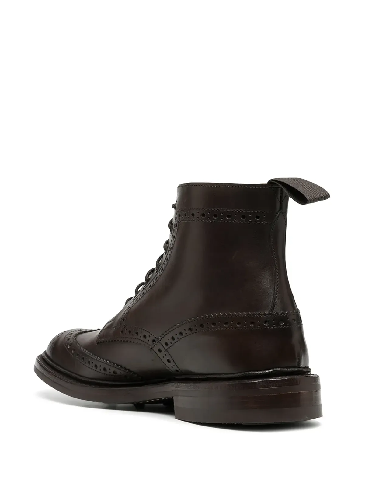Tricker's バーンシュド・ブローグディテール・ブーツ - 画像3