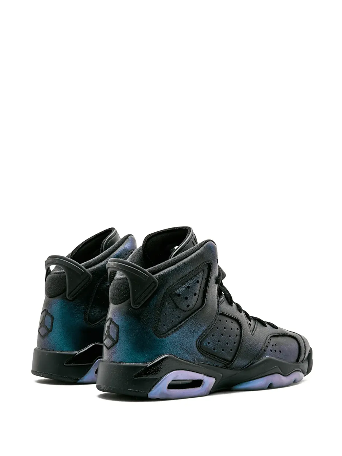 Jordan Kids エアジョーダン 6 レトロ BG All-Star カメレオン スニーカー - ブラック - 画像3