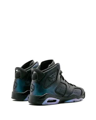 Jordan Kids エアジョーダン 6 レトロ BG All-Star カメレオン スニーカー - ブラック - サムネイル3
