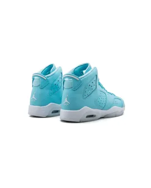 Jordan Kids エアジョーダン 6 レトロ GG Still Blue スニーカー - サムネイル3