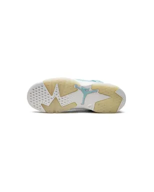 Jordan Kids エアジョーダン 6 レトロ GG Still Blue スニーカー - サムネイル4