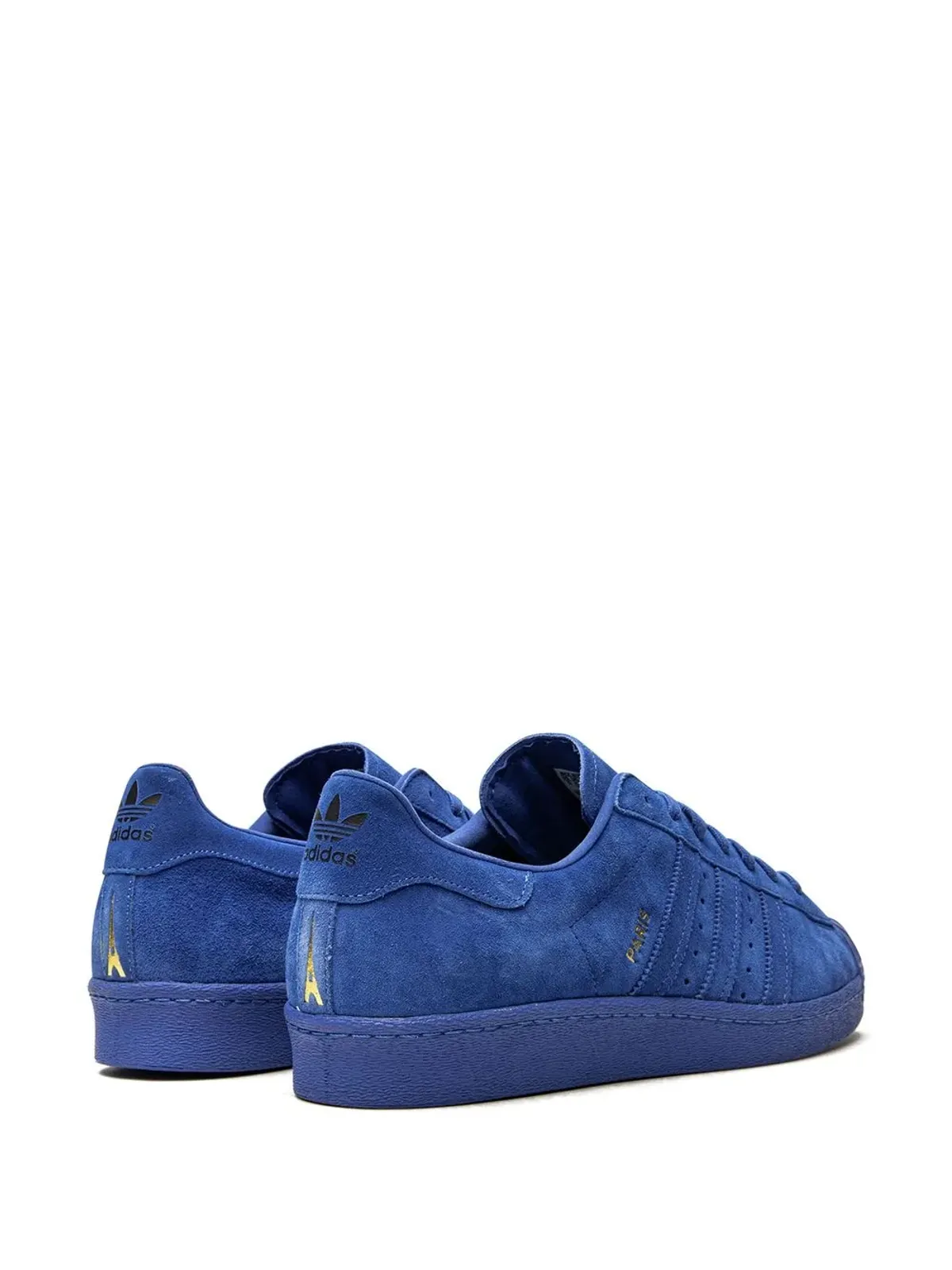 adidas スーパースター 80s シティシリーズ スニーカー Paris ブルー - 画像3
