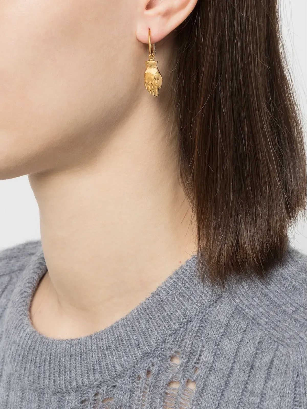 Wouters & Hendrix La Fête des Bêtes シングルフックピアス - ゴールド - 画像2