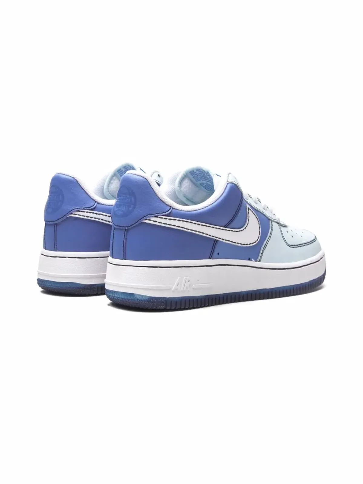 Nike Kids Air Force 1 Glacier Blue スニーカー - 画像3