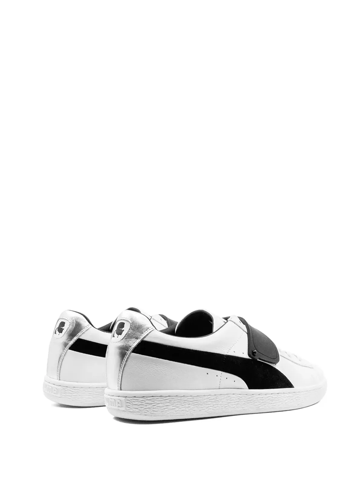 PUMA x Karl Lagerfeld ロゴディテール ローカットスニーカー - 画像3