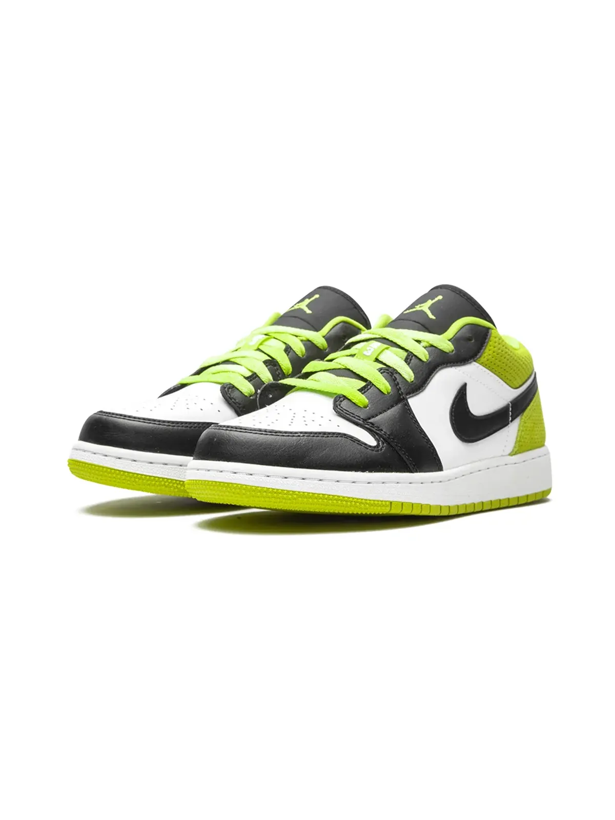 Jordan Kids Air Jordan 1 Low SE ブラックサイバー スニーカー - 画像2