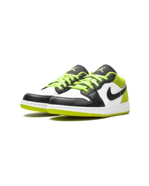 Jordan Kids Air Jordan 1 Low SE ブラックサイバー スニーカー - サムネイル2
