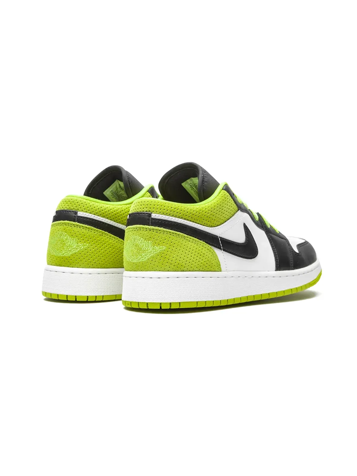 Jordan Kids Air Jordan 1 Low SE ブラックサイバー スニーカー - 画像3