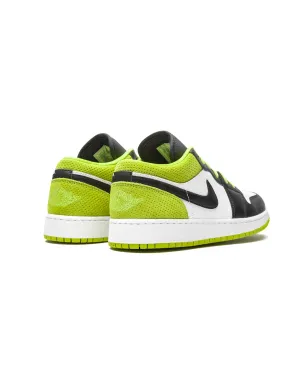 Jordan Kids Air Jordan 1 Low SE ブラックサイバー スニーカー - サムネイル3