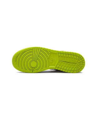 Jordan Kids Air Jordan 1 Low SE ブラックサイバー スニーカー - サムネイル4
