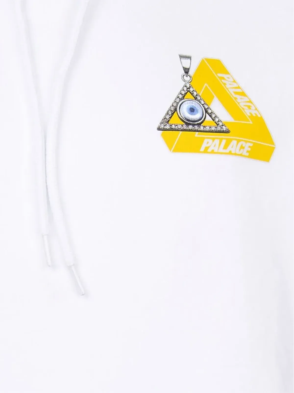 Palace Tri-Smiler グラフィックプリント パーカー - 画像3
