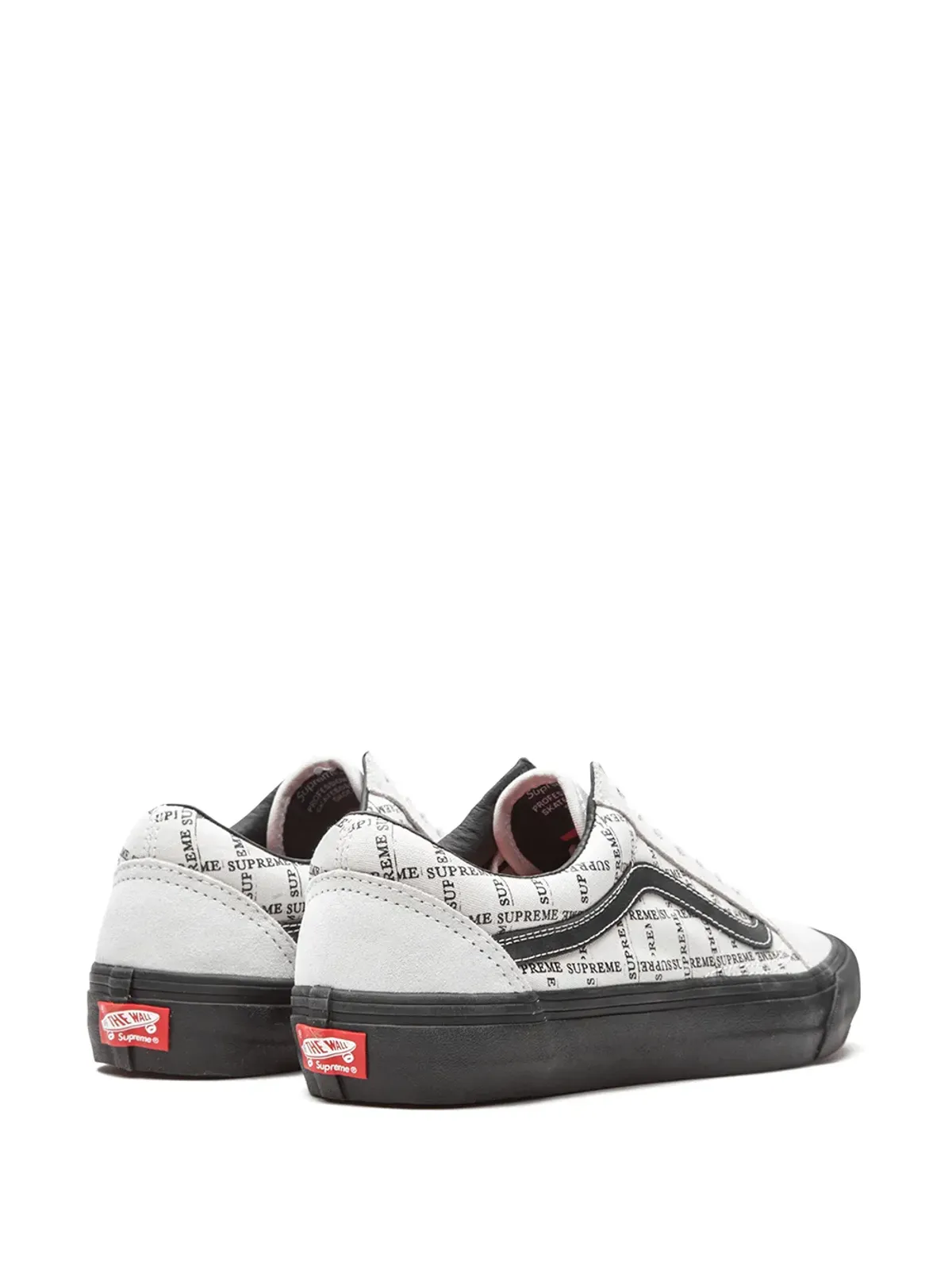 Vans x Supreme Old Skool Pro グリッドホワイト スニーカー - 画像3