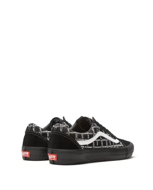 Vans x Supreme Old Skool Pro グリッドブラック スニーカー - サムネイル3
