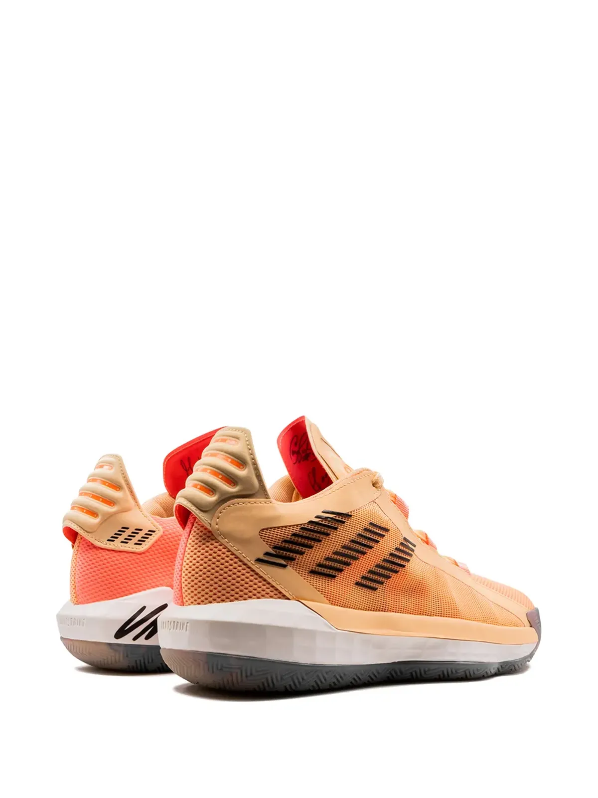 adidas Dame 6 ローカットスニーカー - オレンジ - 画像3