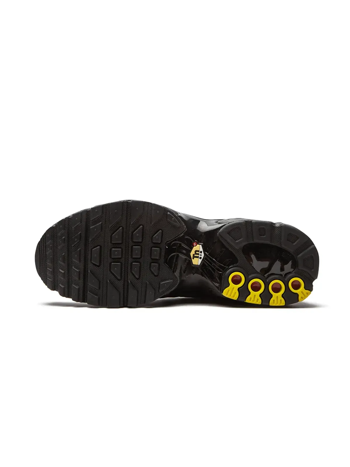 Nike Kids Air Max Plus トリプルブラック スニーカー - 画像4