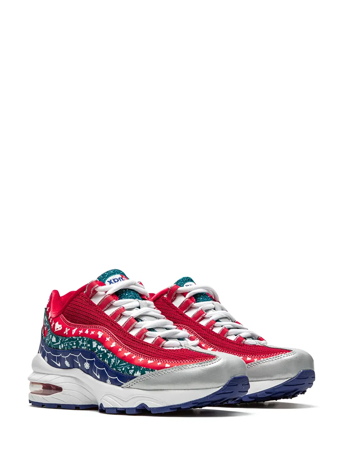 Nike Kids Air Max 95 "Christmas Sweater" sneakers - Red - 画像2