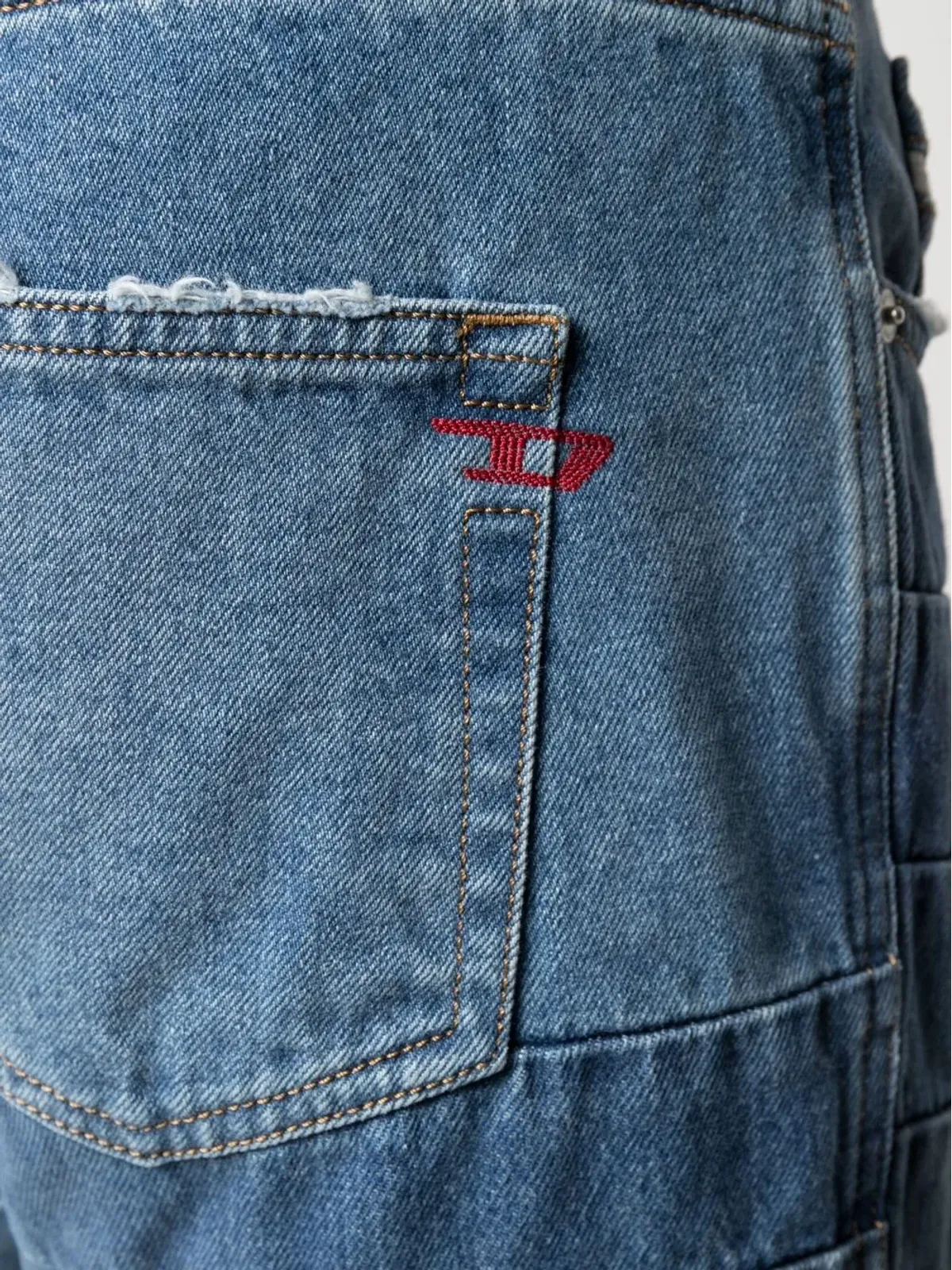 Diesel スリム D-Strukt パネルド ジーンズ - 画像5