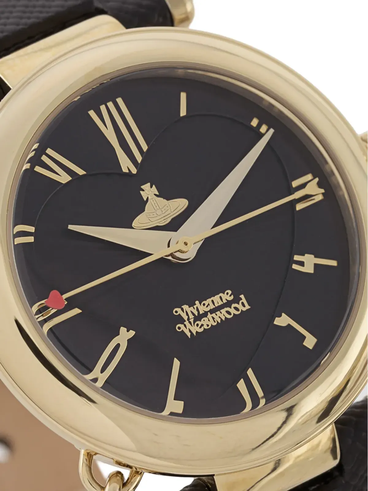 Vivienne Westwood オーブ ハート チャーム ウォッチ - 画像3