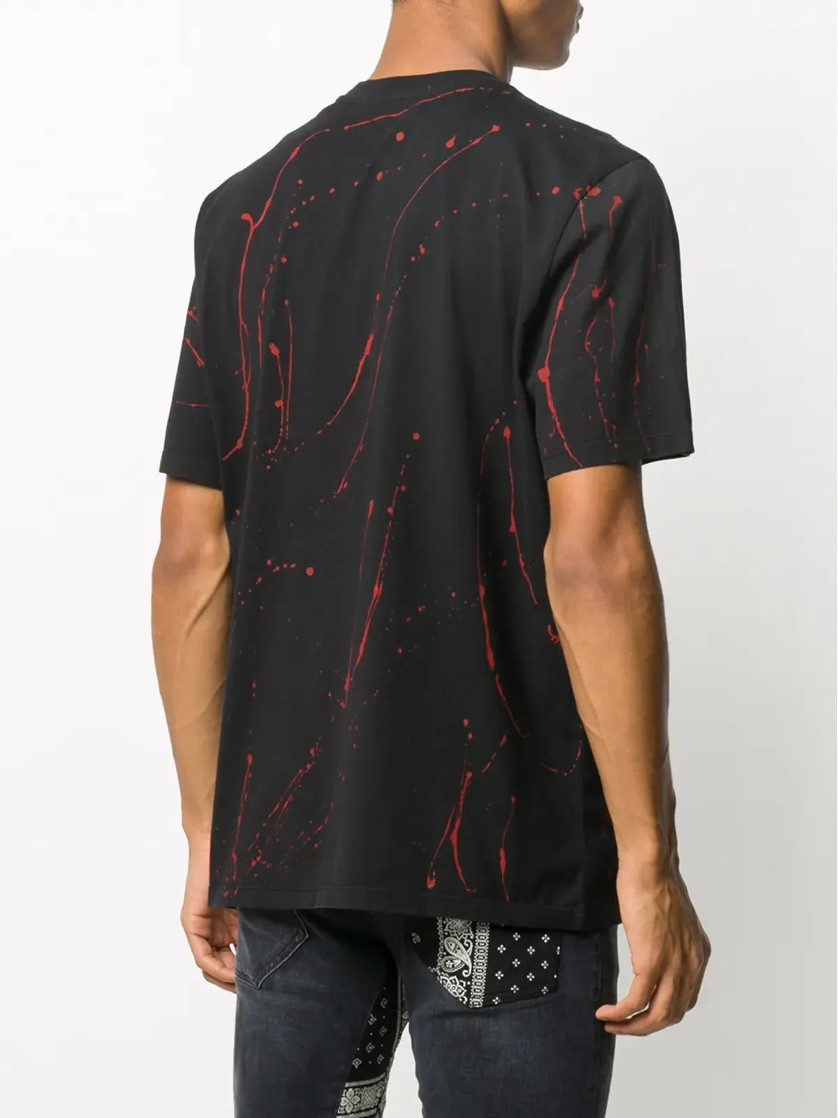 MSGM 写真プリントTシャツ - ブラック - 画像4