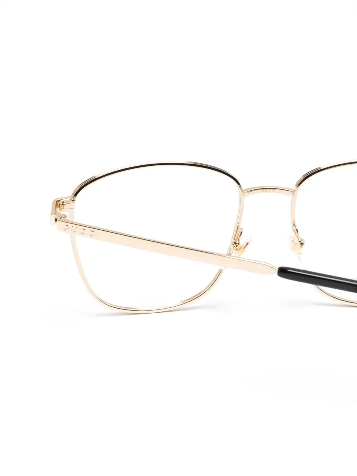 Gucci Eyewear スクエアフレーム眼鏡 - 画像3