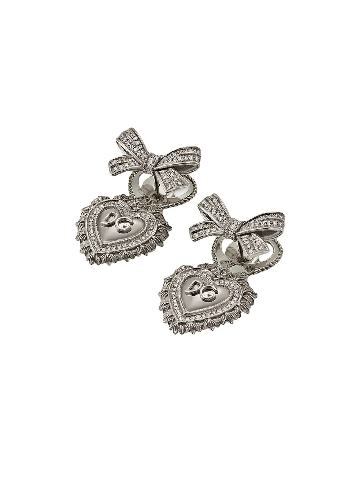 Dolce & Gabbana Devotion ダイヤモンド ピアス - 画像2